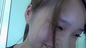 Asian teens 18+ flashing muff