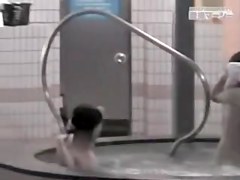 Asian women wet and sexy in the showers clip