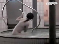 Asian women wet and sexy in the showers clip