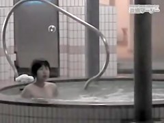 Asian women wet and sexy in the showers clip