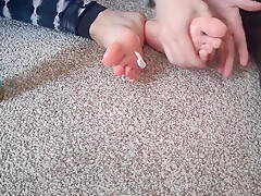 Asmr Foot Moisturising Routine (cream + Whispers)