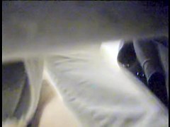 Ass slit, pussy and tits belong to amateur in changing room