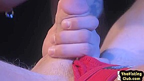 Athletic Cocksucker Fisting Pierced Stud In Raw Duo