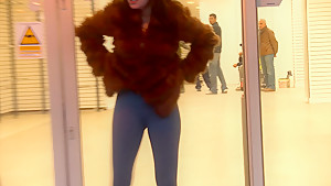 Ava Dalush flashing in public