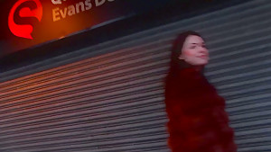 Ava Dalush flashing in public