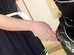 Ayumi Chiba - Audition With Cheery Gone Lewd And Sexual Her Hairy Pussy Drips Cum