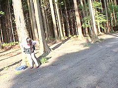 B2K1805-A who can't stand it on her way home from school and gets fucked by a park manager