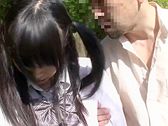 B2K1805-A who can't stand it on her way home from school and gets fucked by a park manager