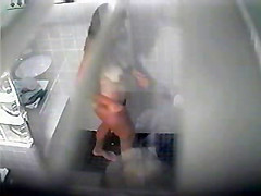 BBW MILF in the shower