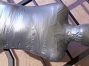 BDSM taped bondage