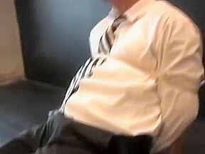 BG Hot beefy executive bound, gagged and stripped