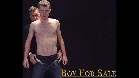 BOYFORSALE - Cute boy obeys master and shoots bucketfuls on command