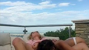Baby Nicols and Mary Kalisy Playing together
