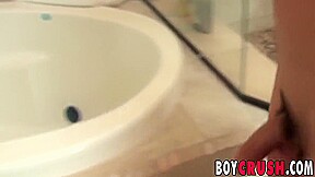 Barely Legal - Boy Pleasuring Himself In The Shower