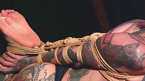 Bastinado Hogtied