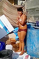 Bathing Village Girl Video