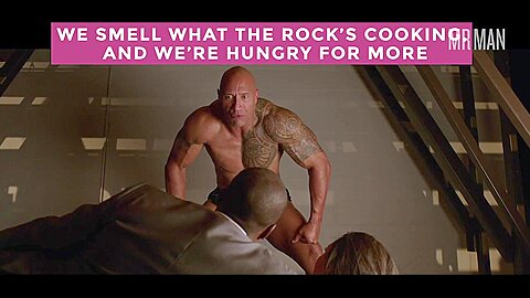 Battle of the Bulge: Dwayne The Rock Johnson vs  Jason Momoa - Mr Man