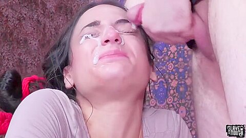 Bdsm Blowing Off Sub teenager 18+ Mouth Banged
