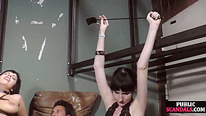 Bdsm Public Fucked Babe Bodywhipped And Banged After Casting