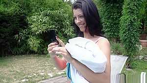 Beautiful Black Haired teen 18+ Fucked
