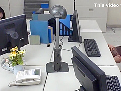 Beautiful Busty Japanese Lady - Office Sex, Big Tits And Hairy Pussy