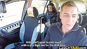 Beautiful Busty Model Squirts in Taxi Car