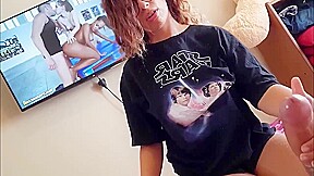 Beautiful Vixen Handjob Pov Incredible Adult Clip