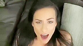 Beautiful girl gets an orgasm from boyfriend