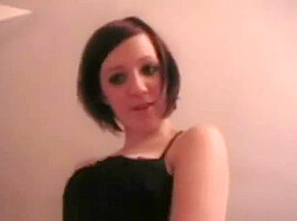 Beauty Brunette Amateur Facial