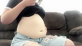 Belly stuffing feederism
