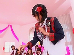Best Japanese chick Yuzu Shiina, Kotomi Asakura, Miho Tachibana in Horny Blowjob, POV JAV video