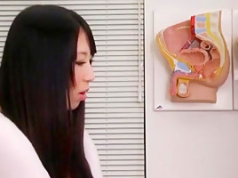 Best Japanese chick in Amazing Gangbang JAV video