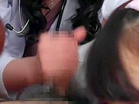 Best Japanese model Minami Aoyama, Ai Himeno, Airu Kaede in Crazy Handjobs, Medical JAV scene