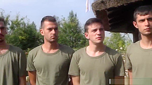 Big Ass Slut Fucked By Two Soldiers 