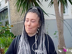 Big Assed Spanish Mature Enjoys A Sexy Casting With A Hard Stud