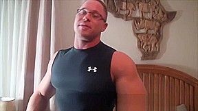 Big Bodybuilder Bound and Tickled: Brock Vinson