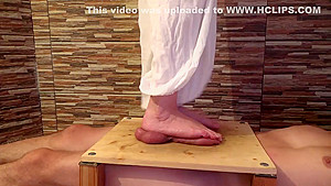 Big Cock Underfeet 2 - CBT Trample