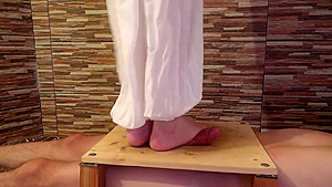 Big Cock Underfeet 2 - CBT Trample