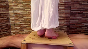 Big Cock Underfeet 2 - CBT Trample