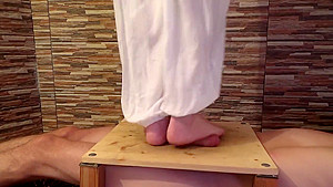 Big Cock Underfeet 2 - CBT Trample