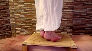 Big Cock Underfeet 2 - CBT Trample
