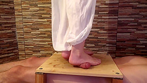 Big Cock Underfeet 2 - CBT Trample