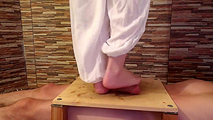 Big Cock Underfeet 2 - CBT Trample