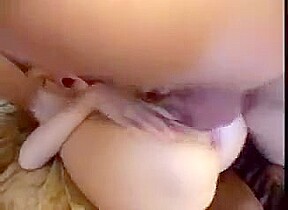 Big Dick double penetration Blowout for a White Trash