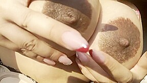 Big Tits Blonde Creamed Close Up