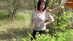 Big Tits Veronika Fucked in a Field
