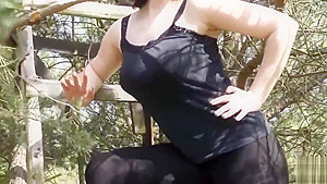 Big Tits Veronika Fucked in a Field