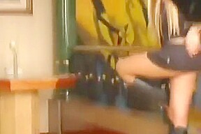 Big and busty shemale in amateur actions