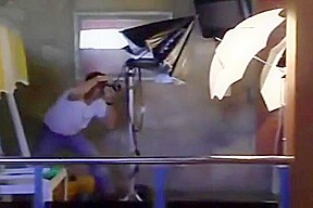 Big and busty shemale in amateur actions