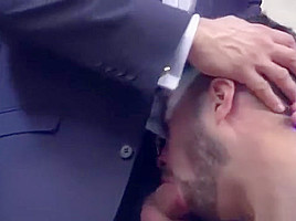 Big dick dilf anal sex with cumshot